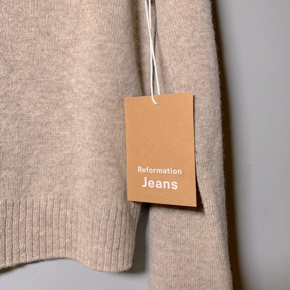 NWT Reformation Cashmere Sweater XS, S, L - Picture 5 of 9